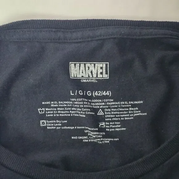 Marvel Venom Comics Face Graphic T-Shirt Size Large Men's Fan‎ - Picture 5 of 5